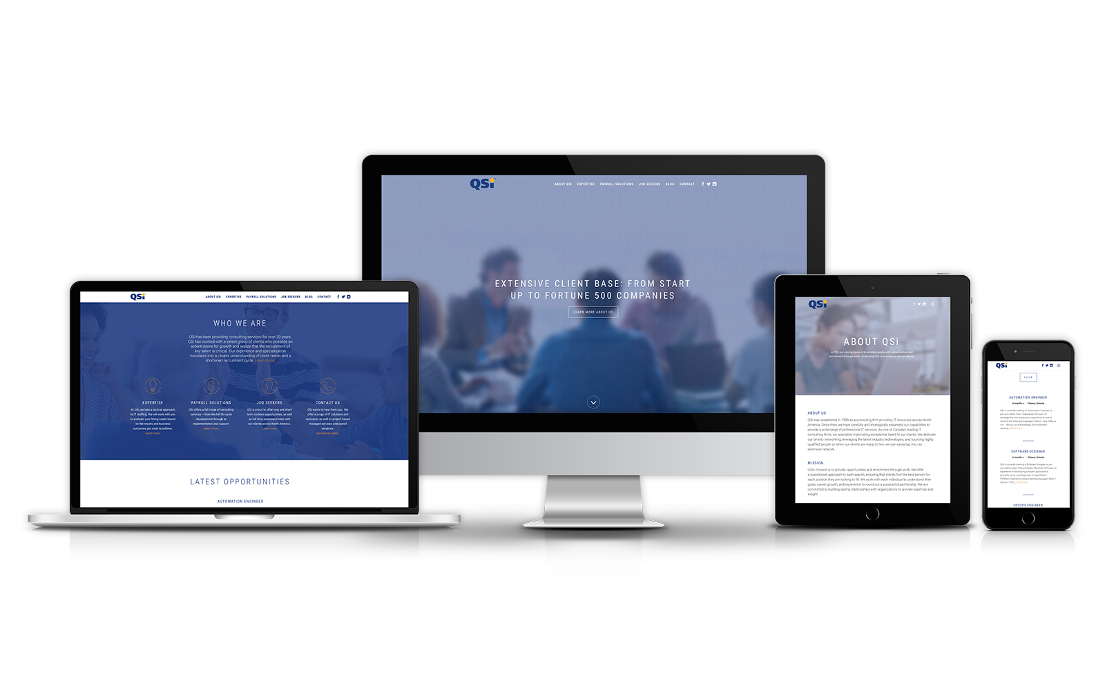 QSi Website Design